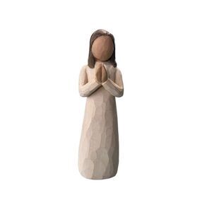 2000 Willow Tree Praying Girl‎ SISTERS BY HEART Demdaco Susan Lordi 5.25 in Tall